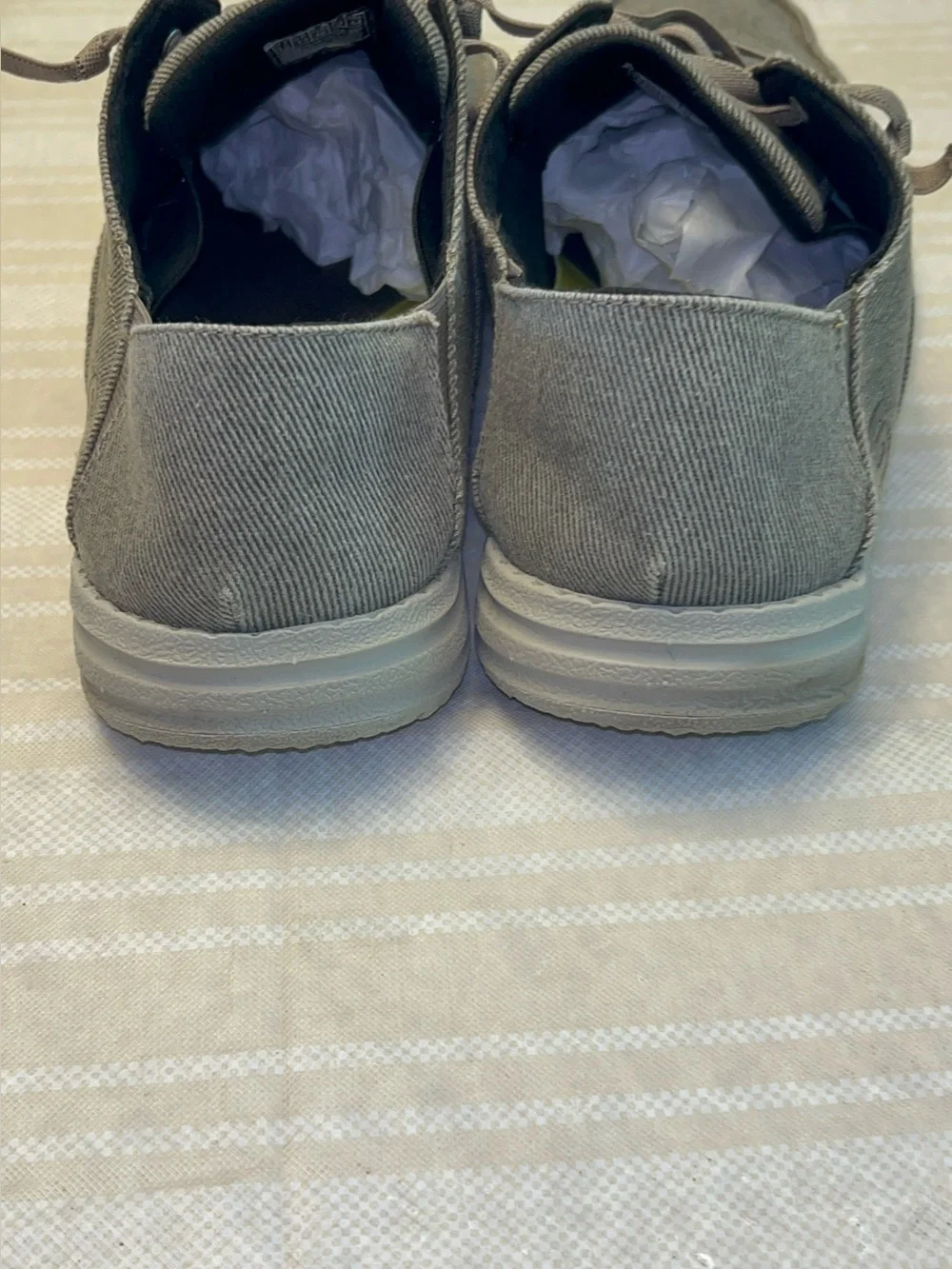 Skechers Men's Melson-Volgo slip-on Shoes in Grey Size 12
